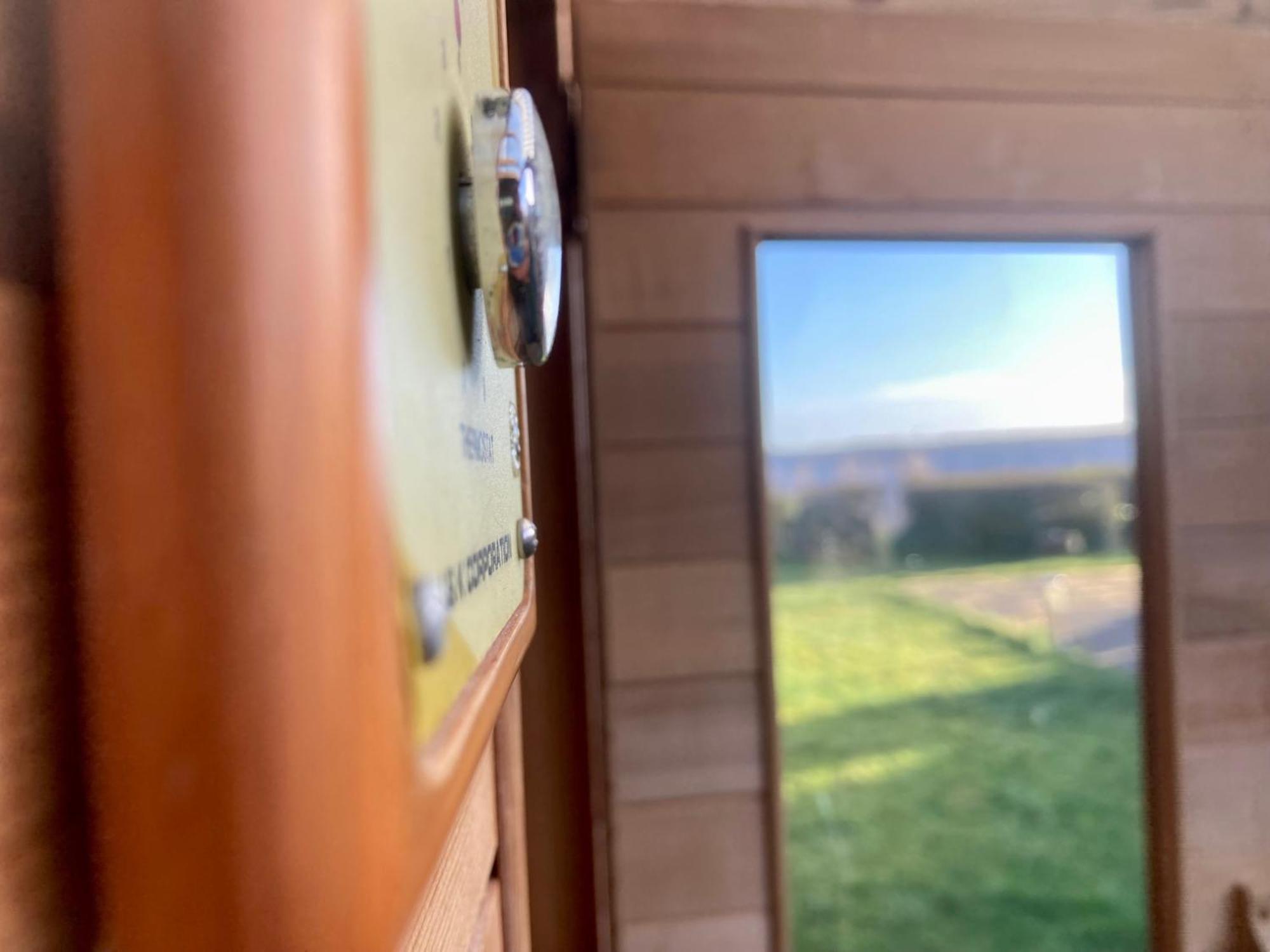 3 Pers. Holiday Home Sonnenschein With Fenced Garden And Infrared Sauna Anjum ภายนอก รูปภาพ